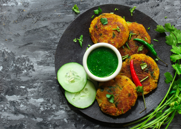 Aloo Tikki from Delhi